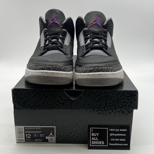 Size 12 - Air Jordan 3 Retro Court Purple (CT8532-050)