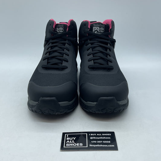Size 8.5 - Timberland Pro Womens Drivetrain SD35 Comp Toe Work Sneaker Black