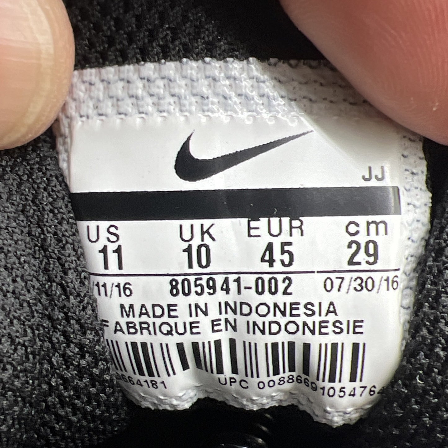 Size 11 - Nike Air Max Tailwind 8 Cool Grey (805941-002)