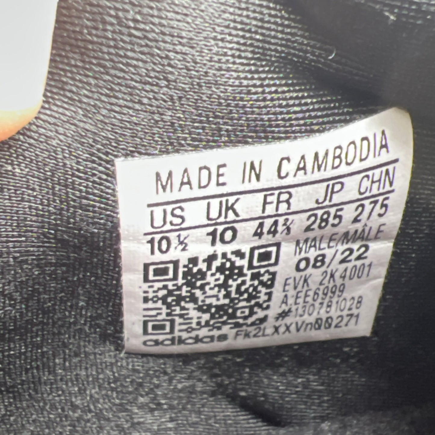 Size 10.5 - adidas Ozweego Black Carbon (EE6999)