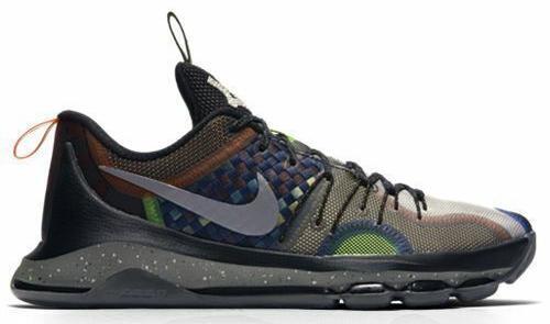 Size 9.5 - Nike KD 8 SE What The Black Blue Brown Suede Leather (845896-999)