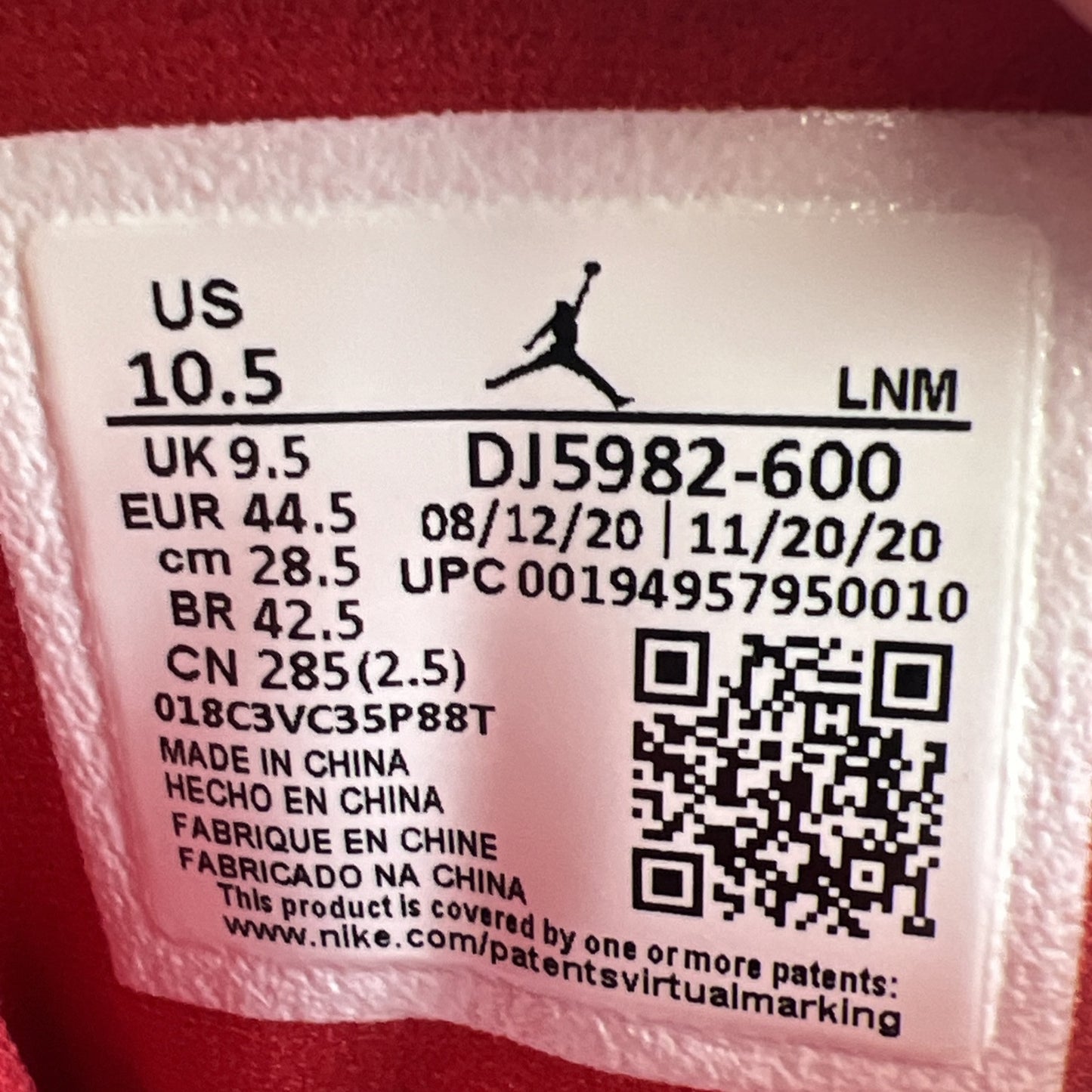 Size 10.5 - Air Jordan 13 Red/White - (DJ5982-600)