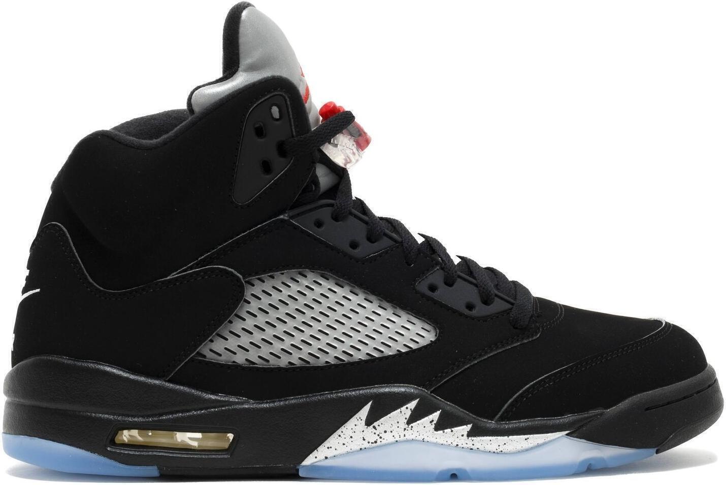 Size 9.5 - Air Jordan 5 OG Mid Metallic Silver (845035-003)