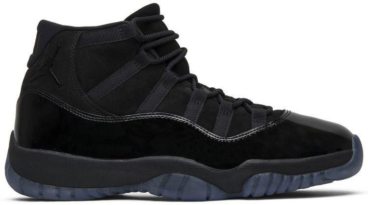 Size 11 - Jordan 11 Retro Cap and Gown Black Suede Leather (378037-005)