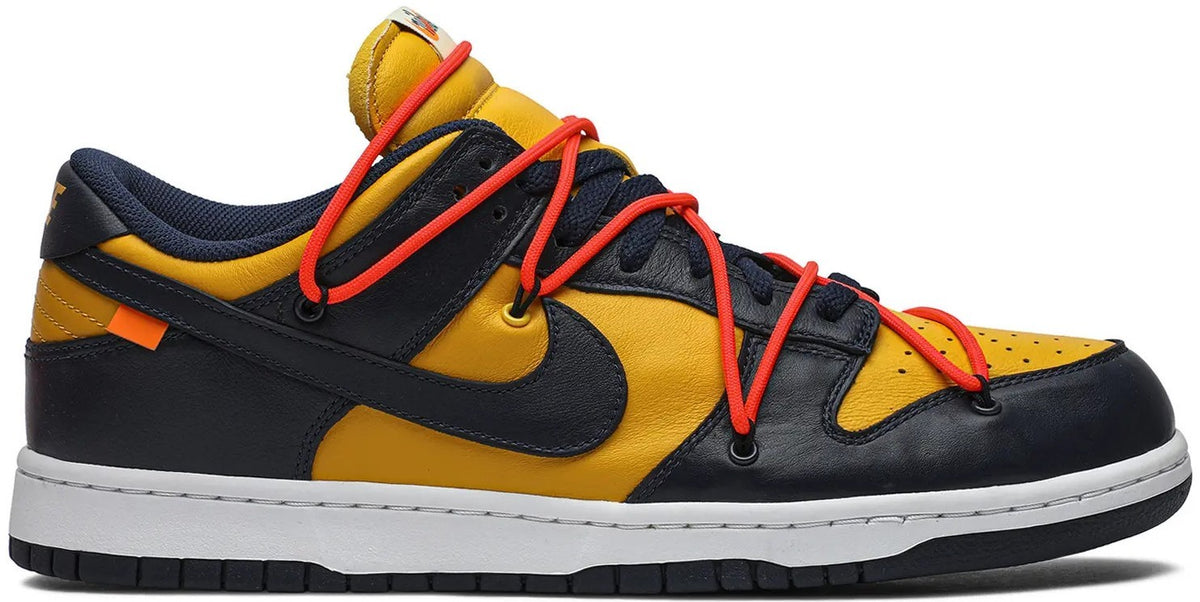 Size 11 - Nike Dunk Low x OFF-WHITE University Gold 2019 (CT0856-700)
