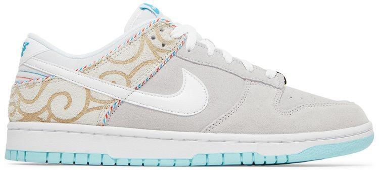 Size 11.5 - Nike Dunk SE Low Barber Shop - Grey Suede Leather (DH7614-500)