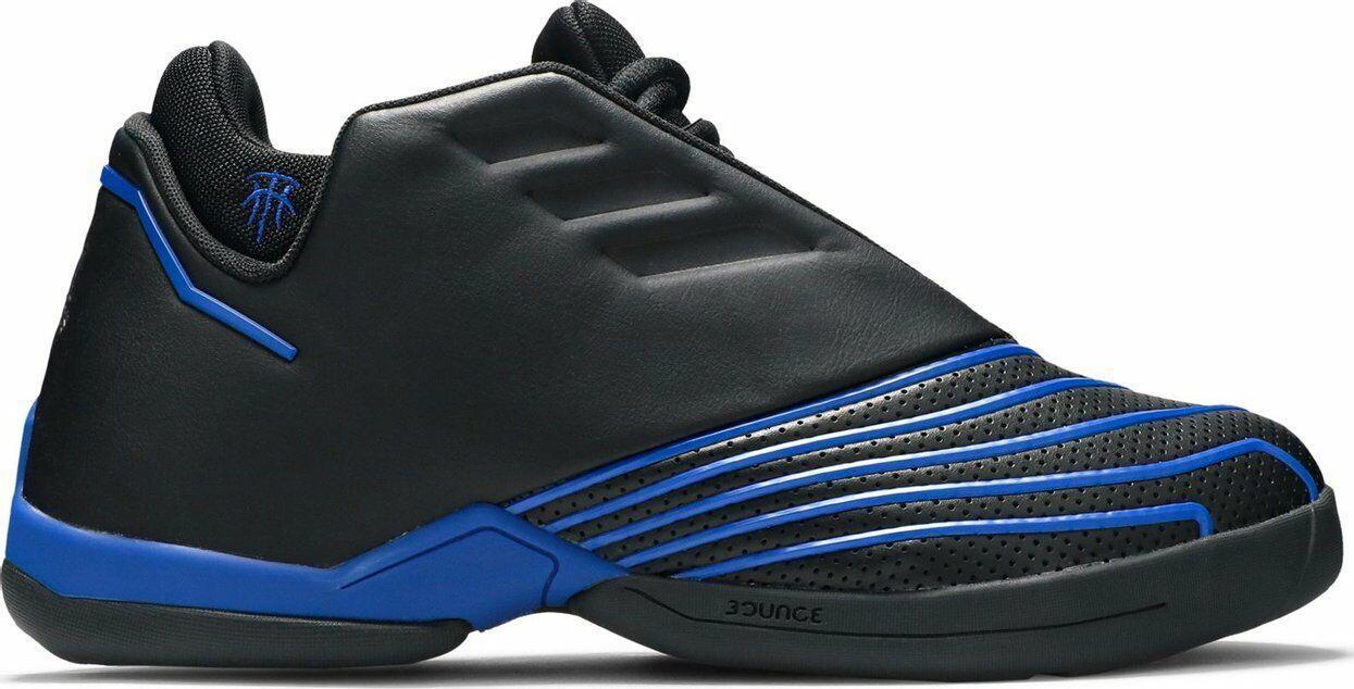 Size 10 - adidas T-Mac 2 EVO Black Royal Blue Leather (FX4992)