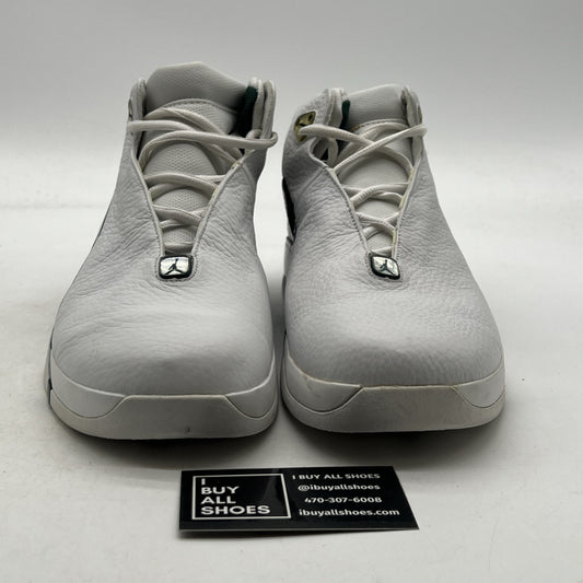 Size 11 - Air Jordan Team Flow - VERY RARE - White / Green (307341-112)