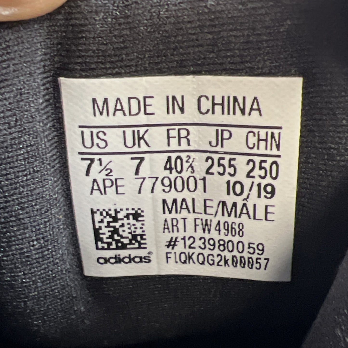 Size 7.5 - Adidas Yeezy 500 High Slate (FW4968)