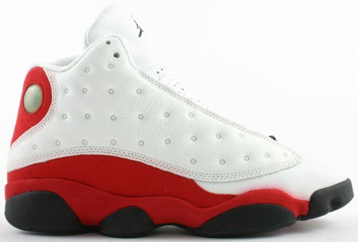 Size 11.5 - Air Jordan 13 OG 1998 Cherry Red Leather Suede Leather (136002-101)