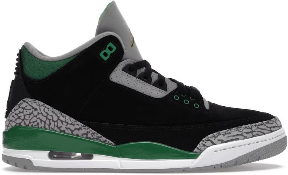 Size 8 - Air Jordan 3 Retro Mid Pine Green (CT8532-030)