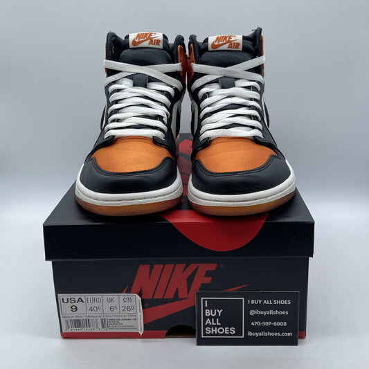 Size 9W - Air Jordan 1 Retro OG High Satin Shattered Backboard (AV3725-010)