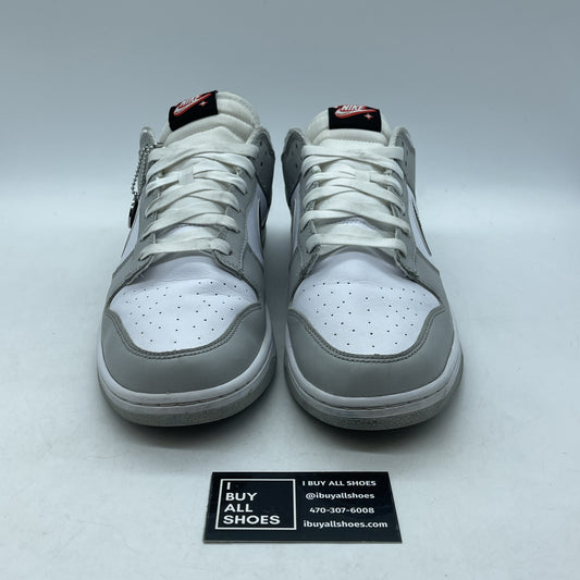 Size 12 - Nike Dunk Low SE Lottery Pack Grey Fog Black White Leather (DR9654-001