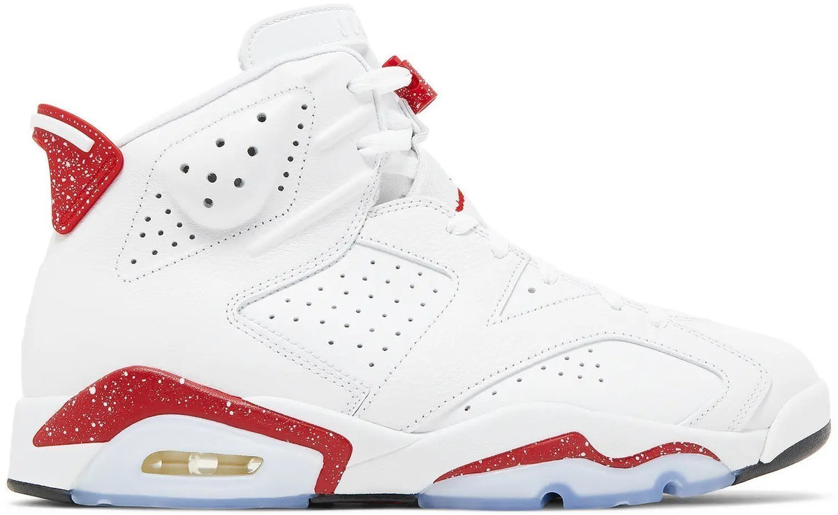 Size 9 - Air Jordan 6 White and University Red 2022 (CT8529-162)