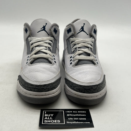 Size 5.5Y - Air Jordan 3 Retro Midnight Navy (CT8532-140)