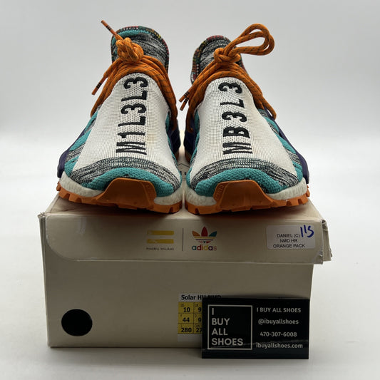Size 10 - Adidas Pharrell x NMD Human Race Trail Solar Pack (BB9528)