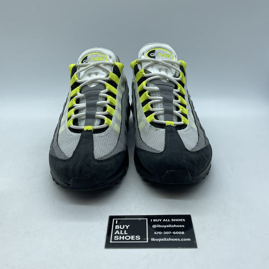 Size 8 - Nike Air Max 95 OG 2020 Neon Grey Suede (CT1689-001)