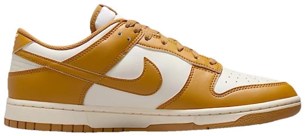 Size 11 - Nike Dunk Low Wheat Brown White Leather (HF5441-108)