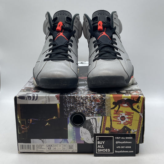 Size 12 - Air Jordan 6 Retro SP Reflections Of A Champion Grey Black (CI4072-001