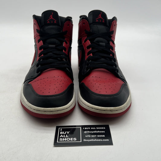 Size 10 - Air Jordan 1 Mid Banned 2020 (554724-074)