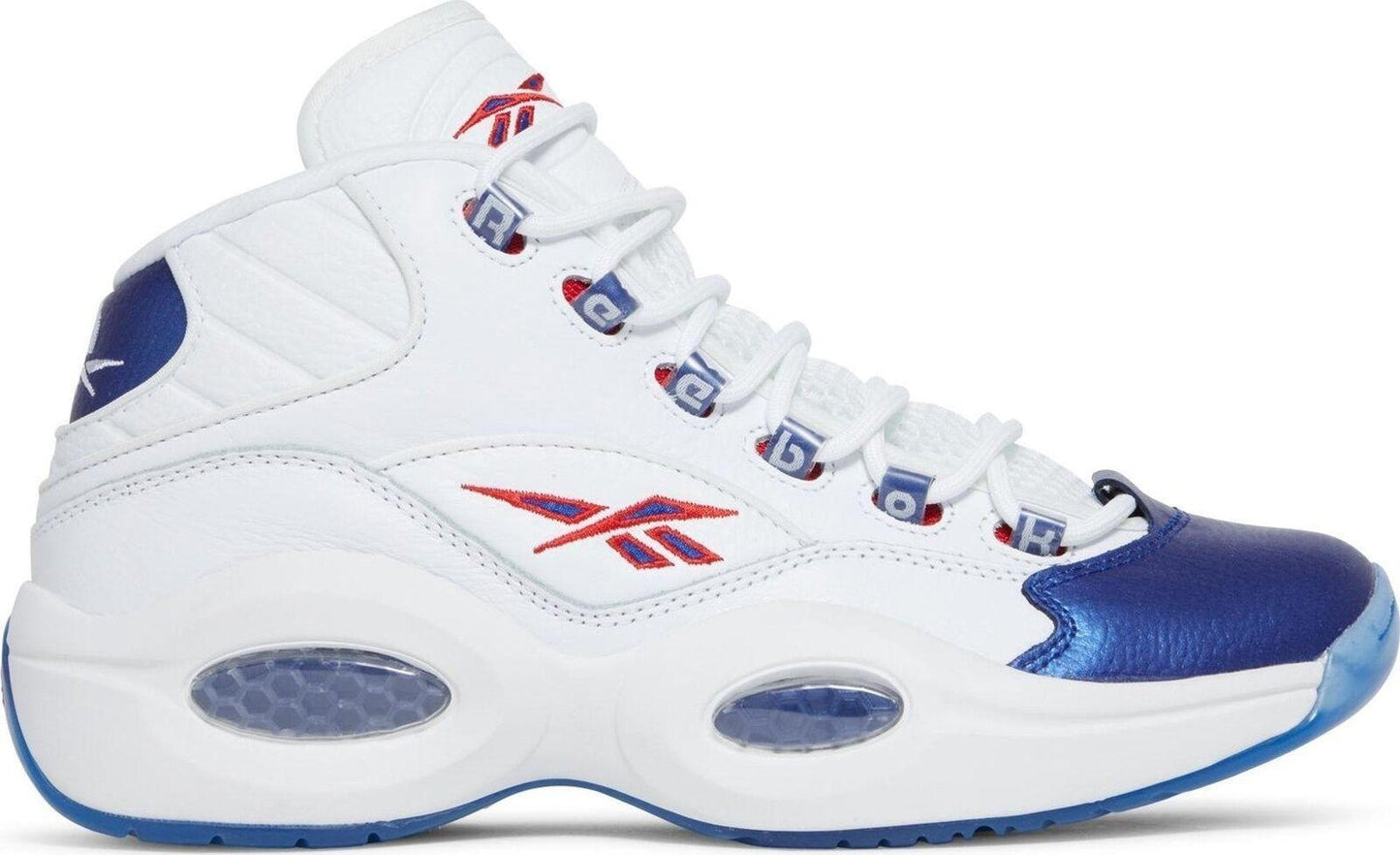 Size 8 - Reebok Question 2022 Mid Blue Toe (GX0227)