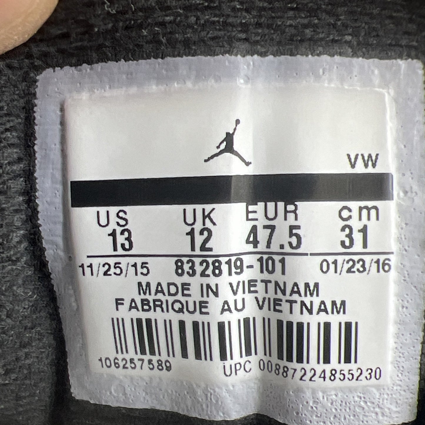 Size 13 - Air Jordan 2 Retro 2016 Low Chicago (832819-101)