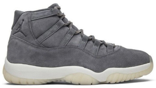 Size 10 - Air Jordan 11 Retro Premium Grey Suede (914433-003)