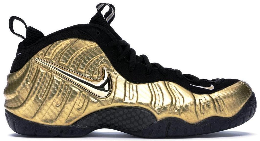 Size 11.5 - Nike Air Foamposite Pro Metallic Gold (624041-701)