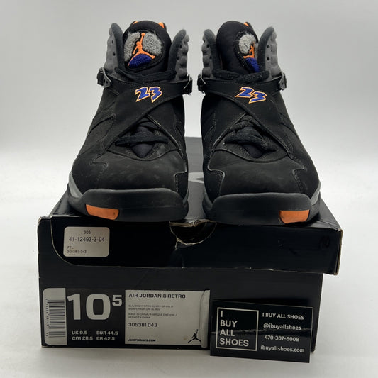 Size 10.5 - Air Jordan 8 Retro Phoenix Suns (305481-043)