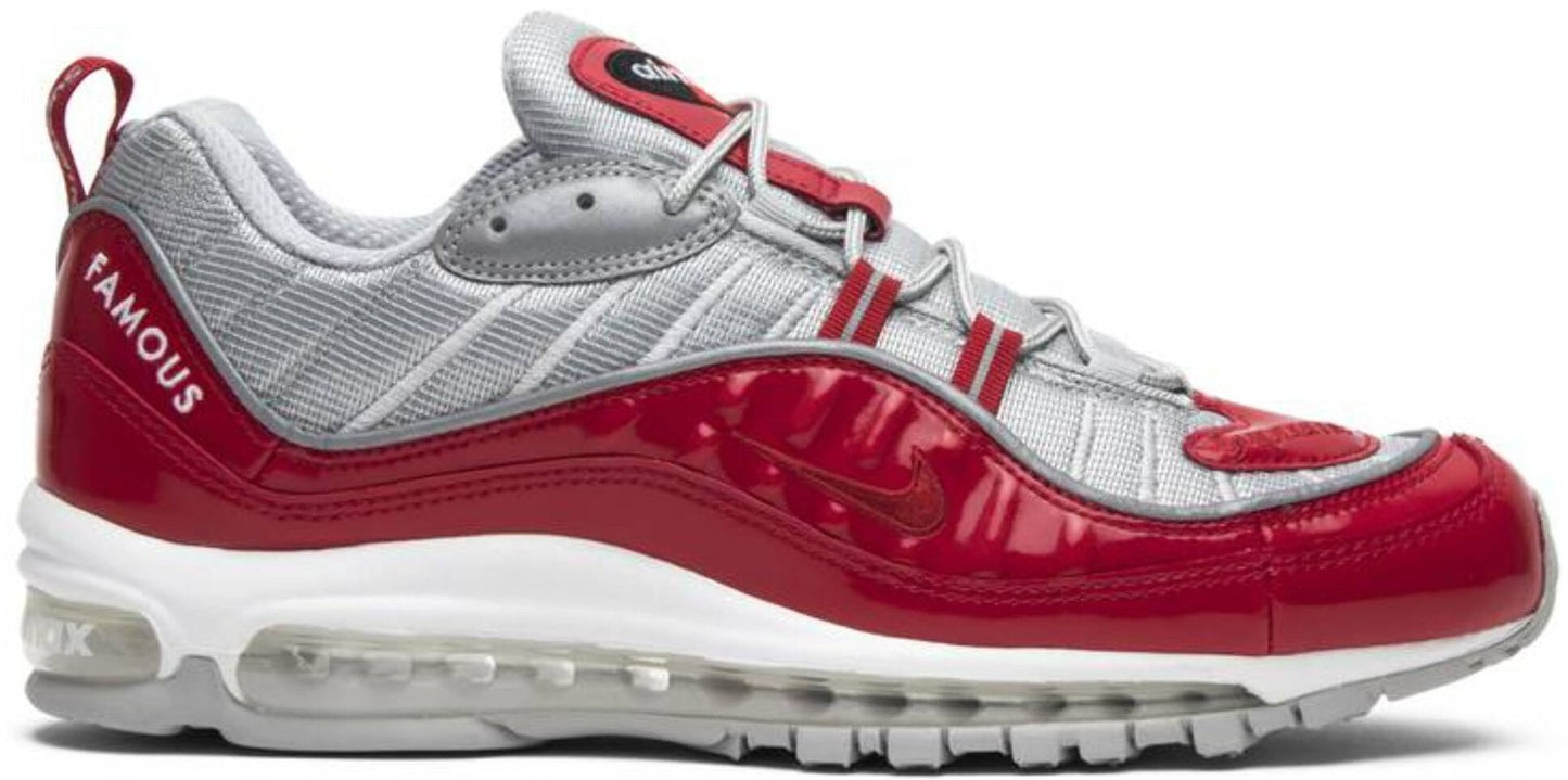 Size 11.5 - Nike Supreme x Air Max 98 Red (844694-600)