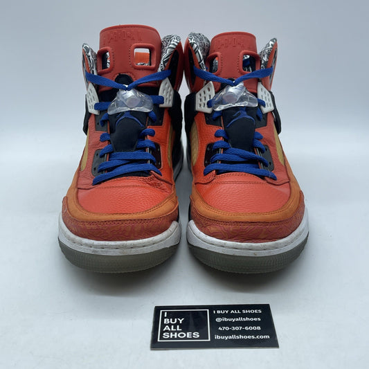 Size 13 - Nike Air Jordan Spizike - New York Knicks Orange Flash (31537-805)