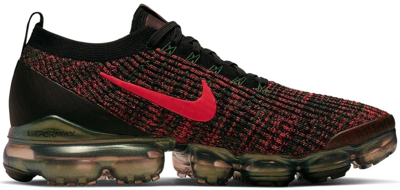 Size 10 - Nike Air VaporMax 3.0 China Hoop Dreams Black Red Suede (CK0733-080)