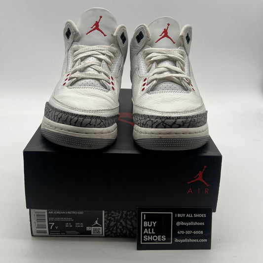 Size 7 - Air Jordan 3 Retro Mid White Cement Reimagined (DM0967-100)