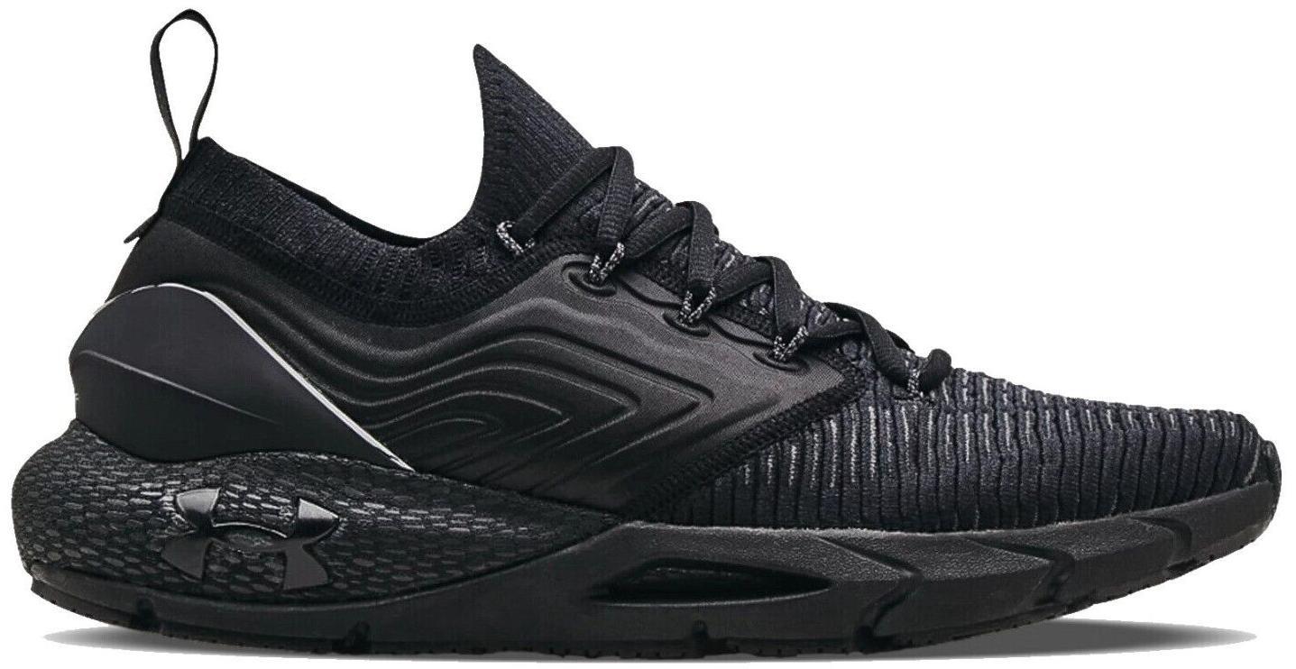 Size 11.5 - Under Armour HOVR Phantom 2 IntelliKnit Black Suede (3024154-001)