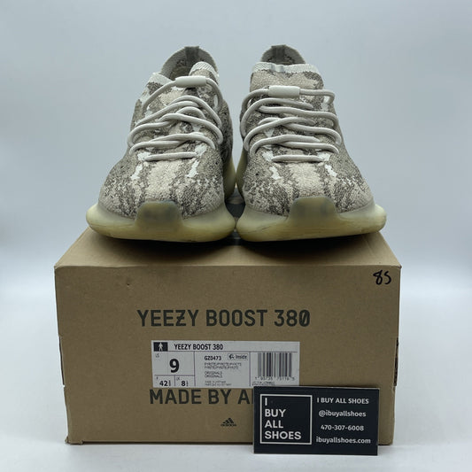 Size 9 - adidas Yeezy Boost 380 Pyrite Brown Suede (GZ0473)