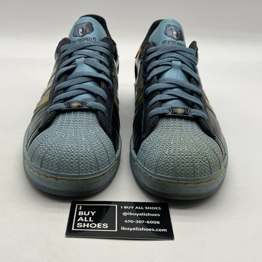 Size 13 - Rare Adidas Originals Superstar 1 Memphis Grizzlies NBA 2006 (014168)