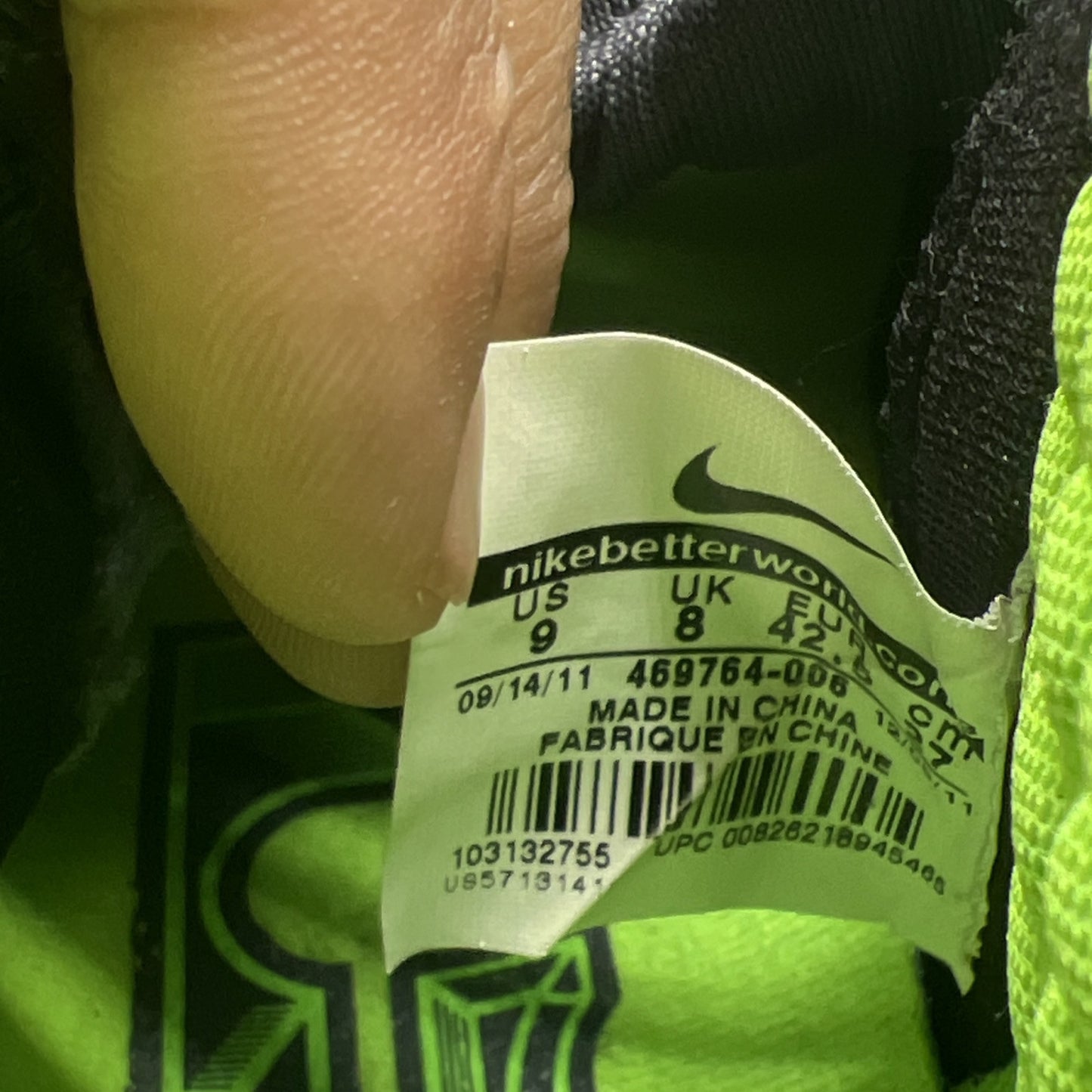 Size 9 - Nike LeBron 9 Dunkman (469764-006)