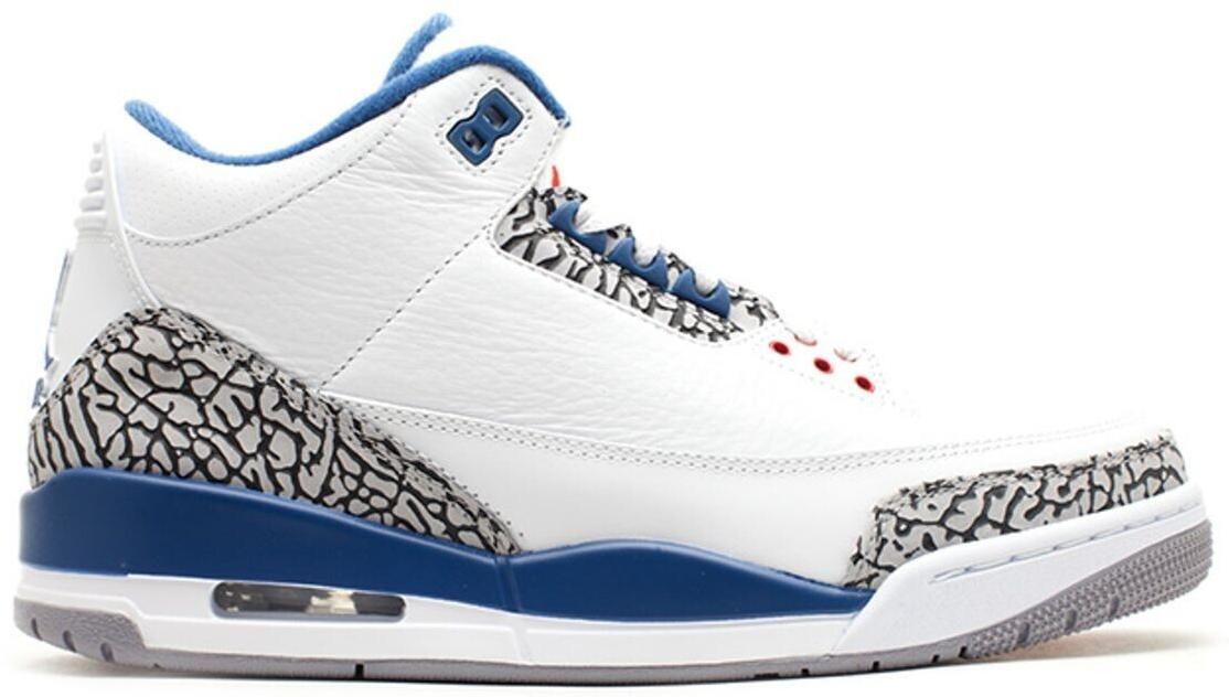 Size 9.5 - Air Jordan 3 Retro 2011 True Blue (136064-104)