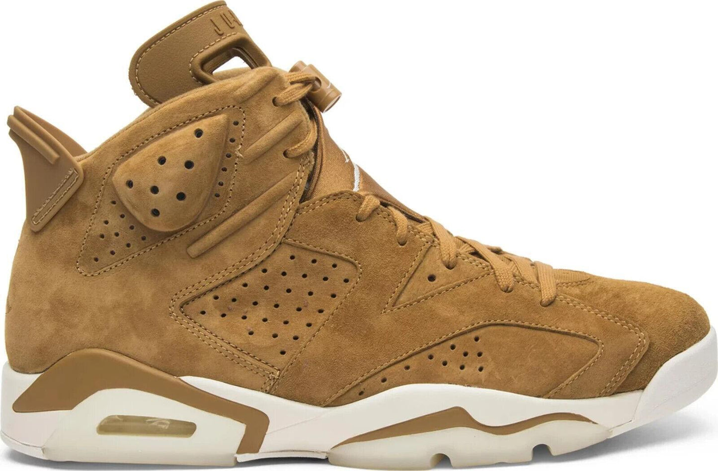Size 8 - Air Jordan 6 Retro Wheat Brown Suede (384664-705)
