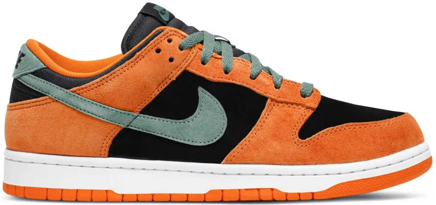 Size 9.5 - Nike Dunk SP Retro 2020 Low Ceramic Black Green Suede (DA1469-001)