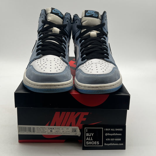 Size 9 - Air Jordan 1 Retro OG High University Blue (555088-134)