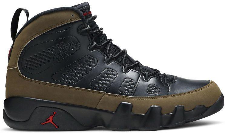 Size 11.5 - Air Jordan 9 Retro 2012 Olive (302370-020)