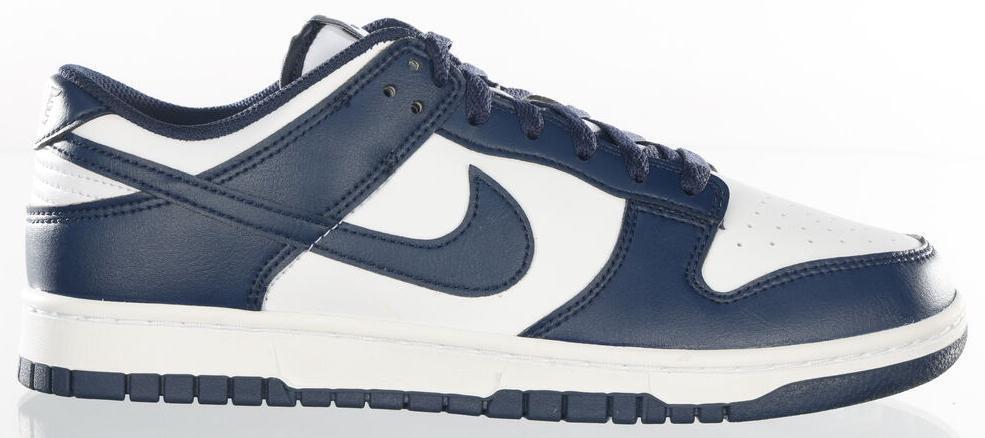 Size 8.5 - Nike Dunk 2025 Low Midnight Navy Blue White Leather (HF5441-107)