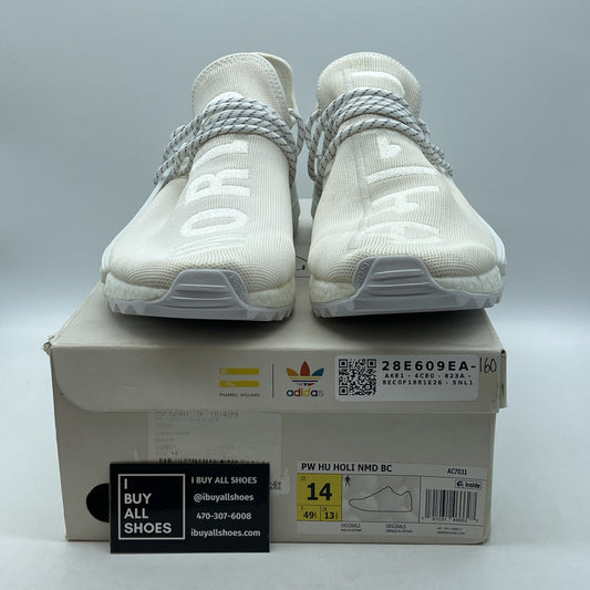 Size 14 - adidas Pharrell x NMD Human Race Trail Blank Canvas (Ac7031)
