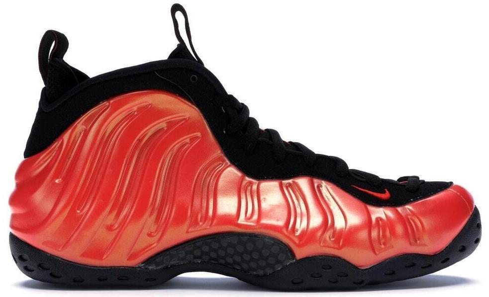 Size 11 - Nike Air Foamposite One Habanero Red Black Suede (314996-603)