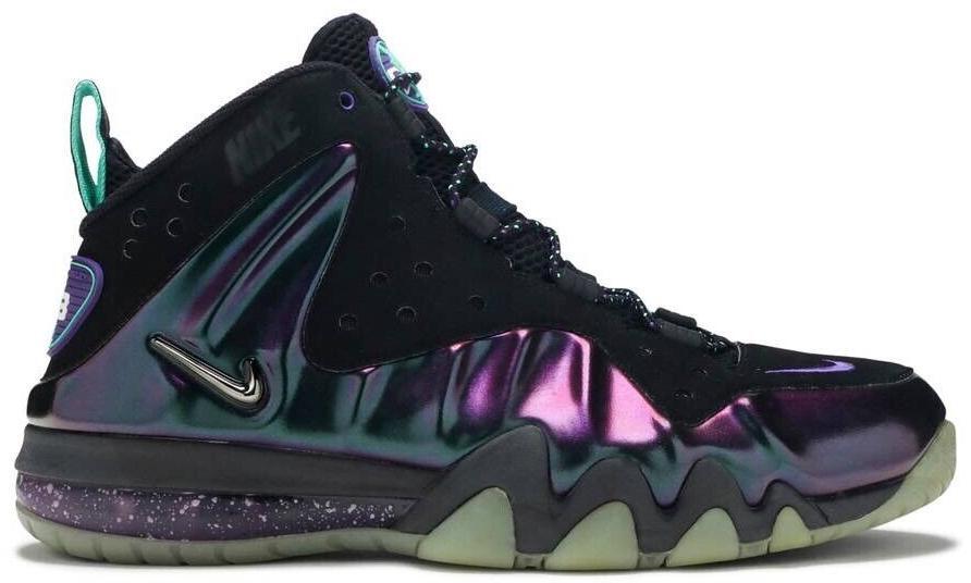 Size 10.5 - Nike Barkley Posite Max Eggplant Purple Black Suede (555097-003)