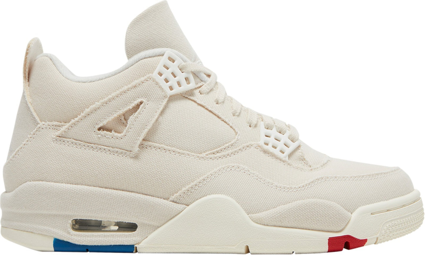 Size 9.5W - Air Jordan 4 Retro Blank Canvas (DQ4909-100)