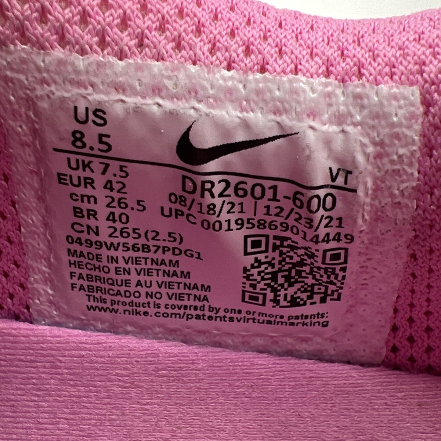 Size 8.5 - Nike Stussy x Air Max 2013 Pink (DR2601-600)