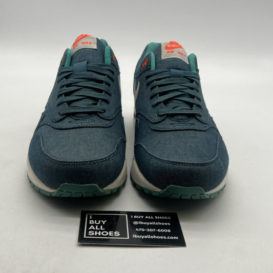 Size 10.5 - Nike Air Max 1 Prm Turquoise Denim (512033-313)