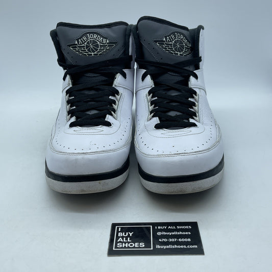 Size 13 - Air Jordan 2 Retro Wing It Black White Leather (834272-103)